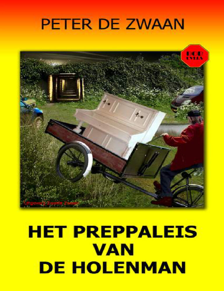 Het preppaleis van de Holenman Dutch Edition Peter de Zwaan Kitap Kapağı
