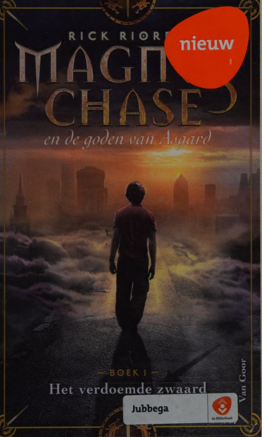 Het verdoemde zwaard Dutch Edition Rick Riordan Kitap Kapağı