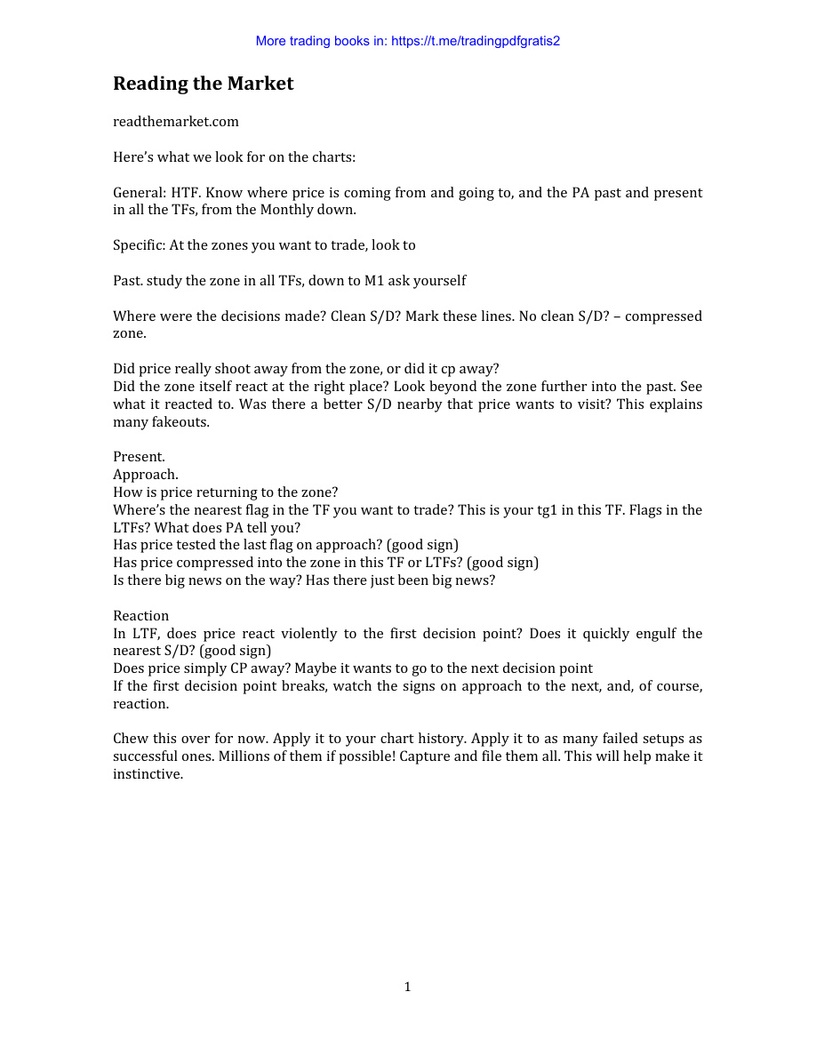High Probability Day Trading with Supply & Demand PDF Download