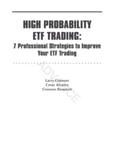 High Probability ETF Trading 7 Professional Kitap Kapağı
