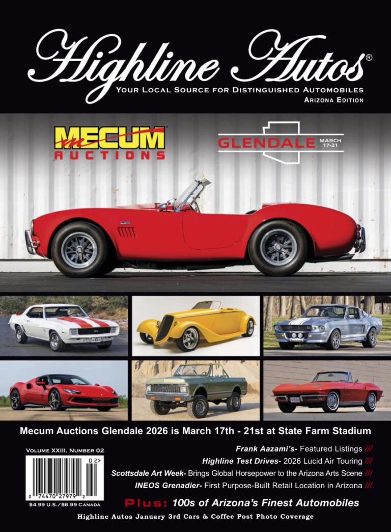 Highline Autos Volume XXIII Number 02 2026 Highline Autos Kitap Kapağı
