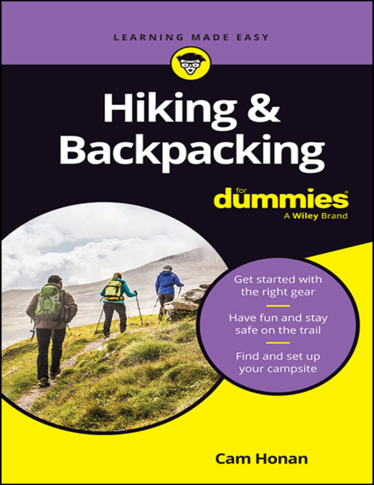 Hiking n Backpacking For Dummies Cam Honan Kitap Kapağı