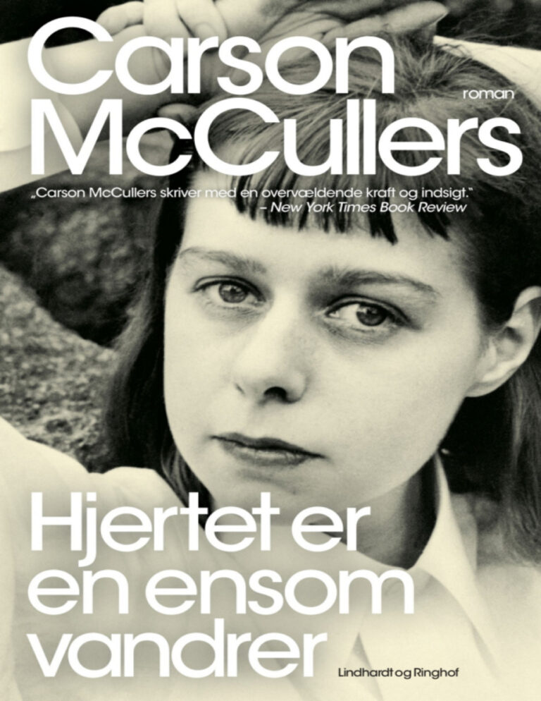 Hjertet er en ensom vandrer Danish Edition Carson McCullers Kitap Kapağı