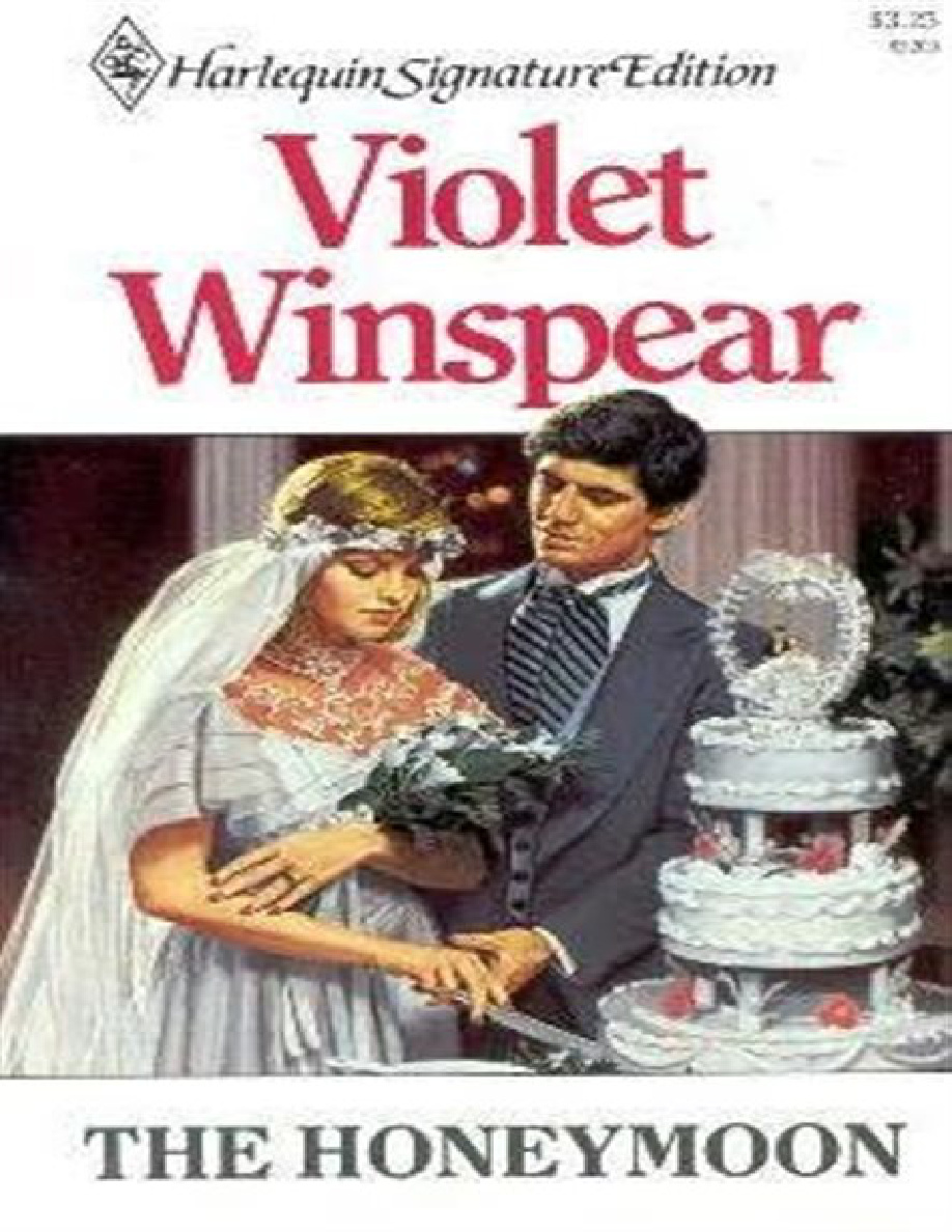 Honeymoon Violet winspear Kitap Kapağı