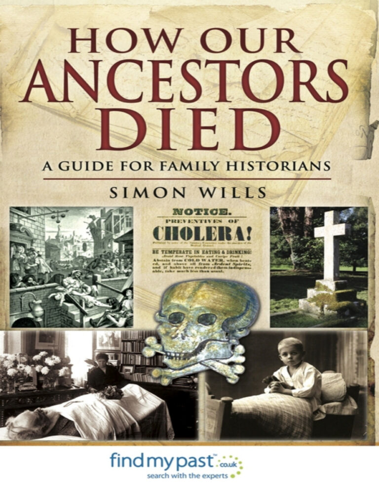 How Our Ancestors Died Simon Wills Kitap Kapağı