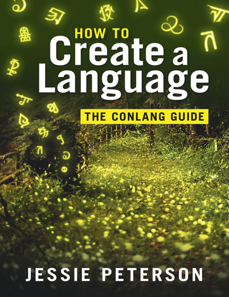 How To Create a Language Jessie Peterson Kitap Kapağı