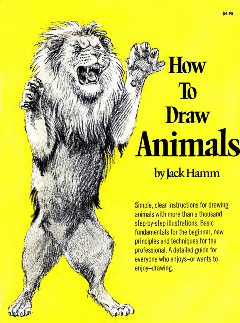 How To Draw Animals Jack Hamm Kitap Kapağı