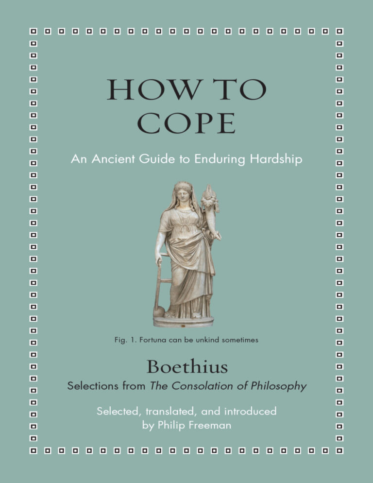How to Cope Boethius Philip Freeman Kitap Kapağı