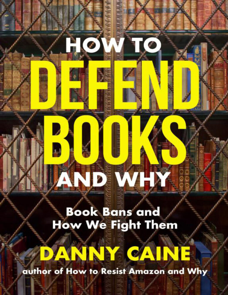 How to Defend Books and Why Danny Caine Kitap Kapağı