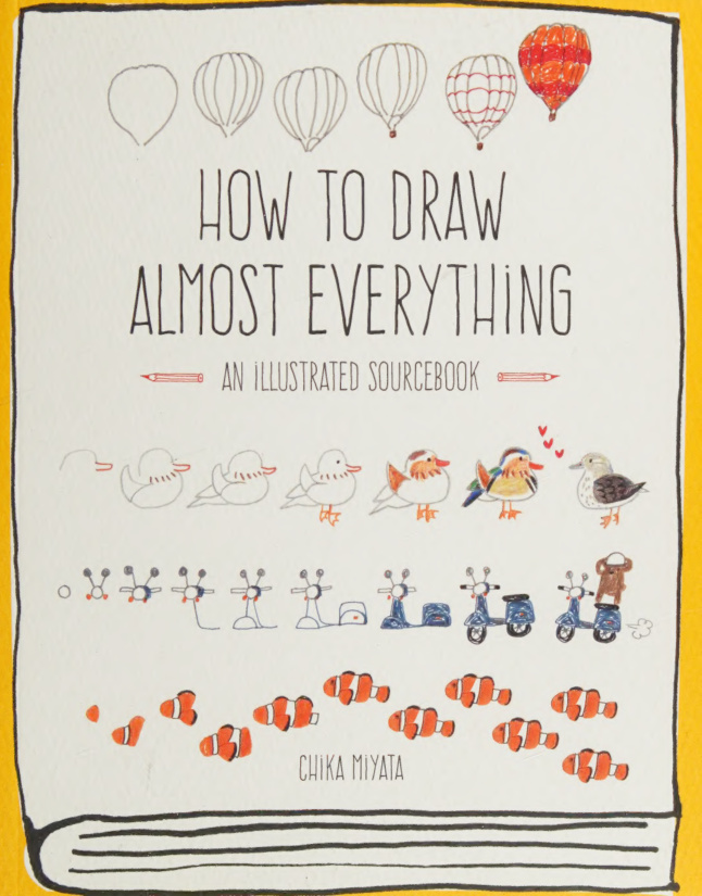 How to Draw Almost Everything Chika Miyata Kitap Kapağı
