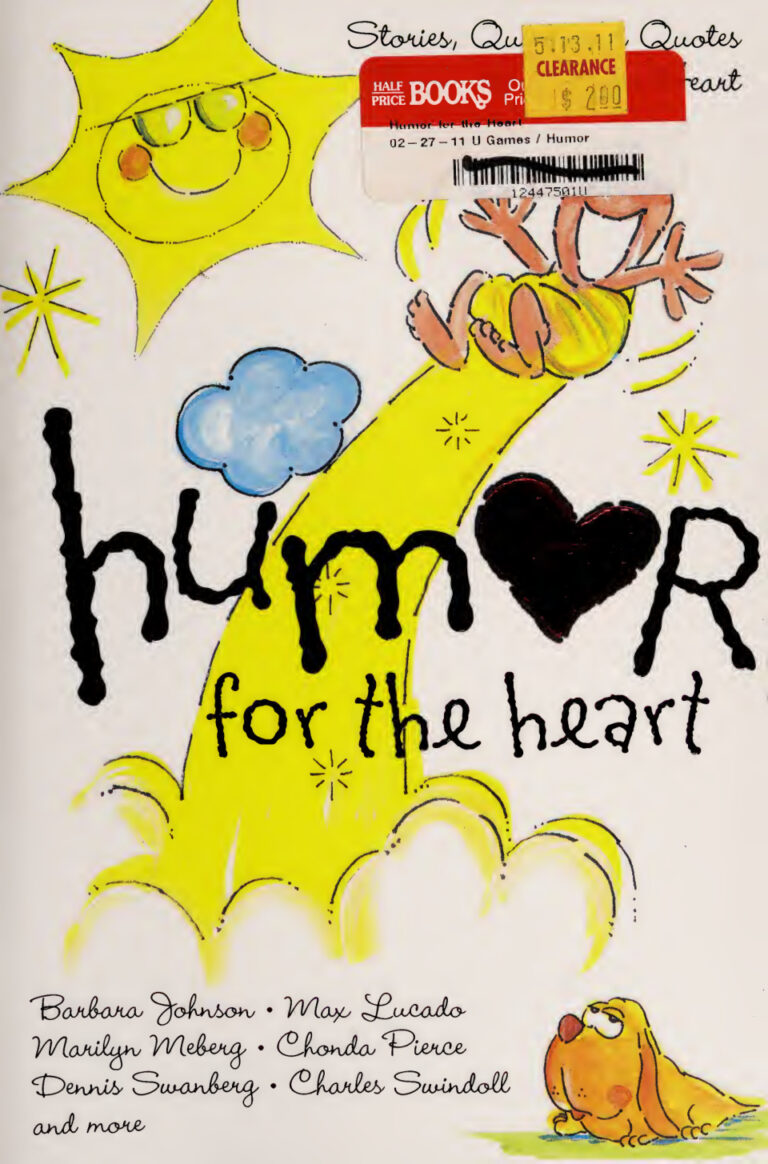 Humor for the heart Barbara Johnson Kitap Kapağı