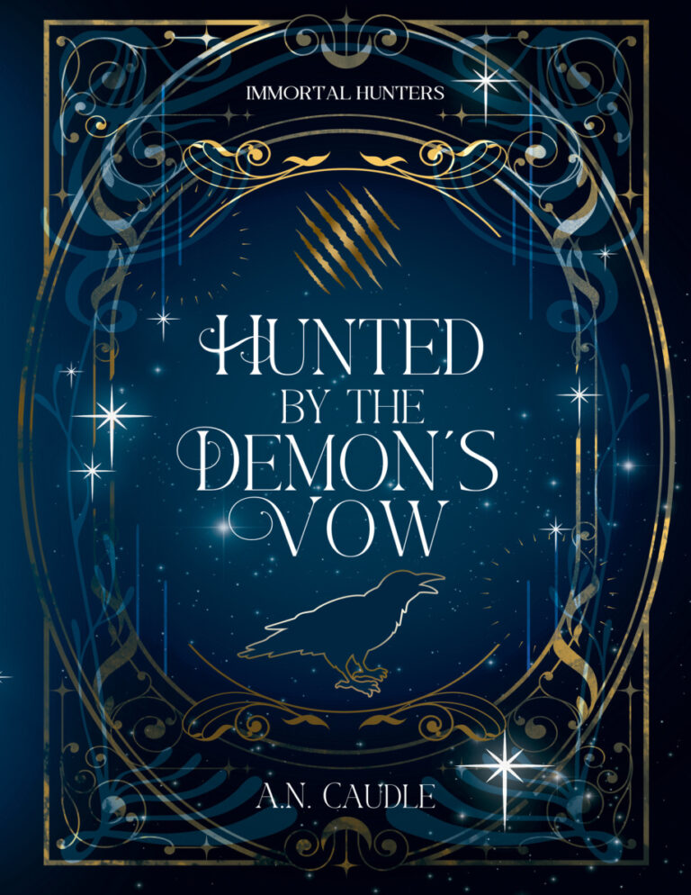 Hunted by the Demons vow AN Caudle Kitap Kapağı