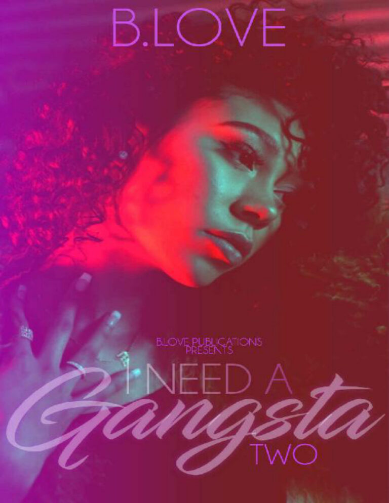 I need a gangsta B Love Kitap Kapağı