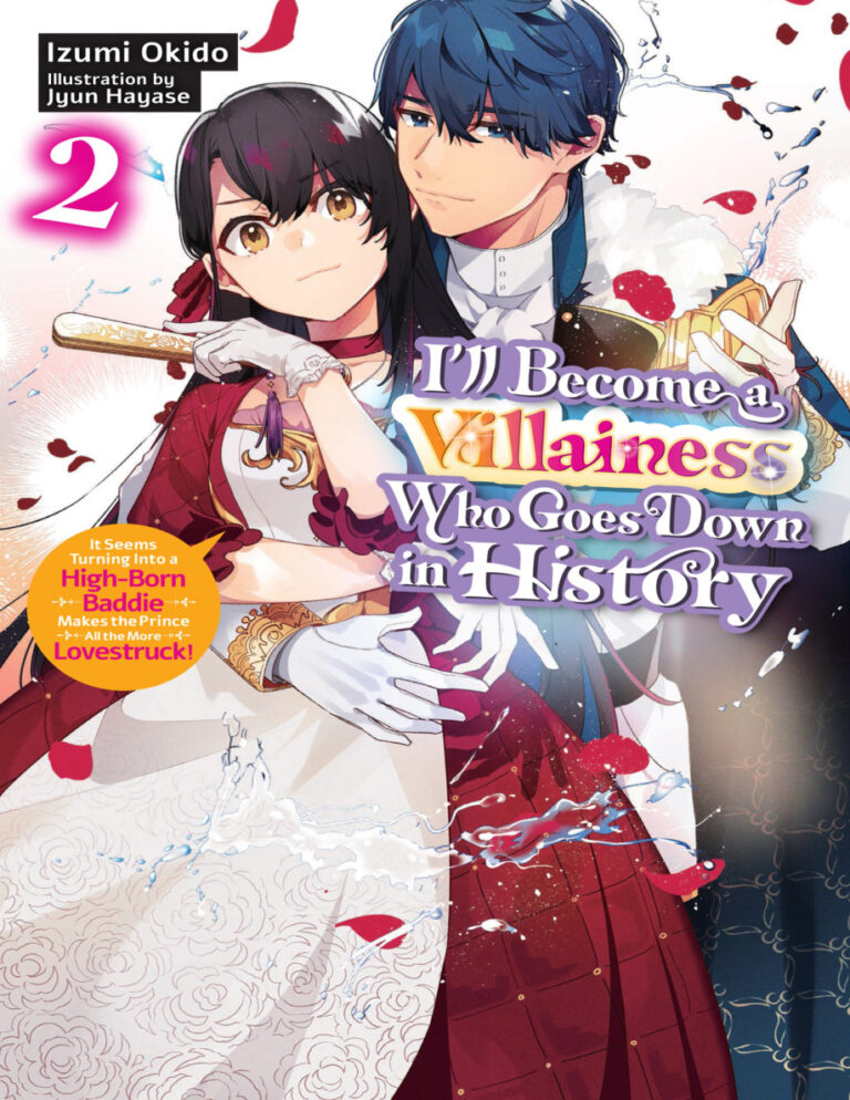 Ill become a Villainess that goes down in History Vol 2 Izumi Okido Kitap Kapağı