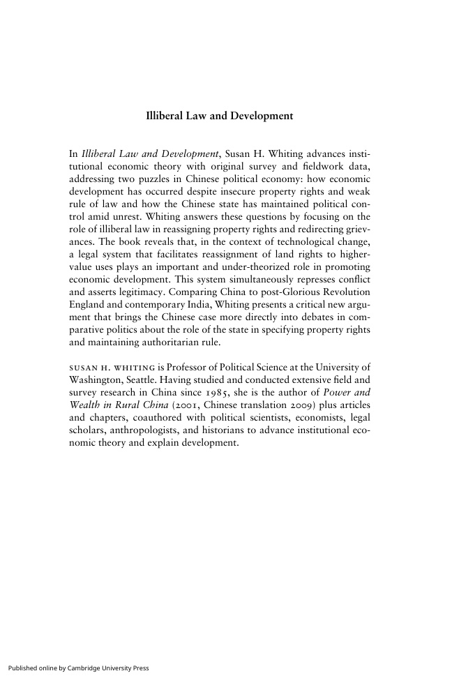 Illiberal Law and Development PDF Download