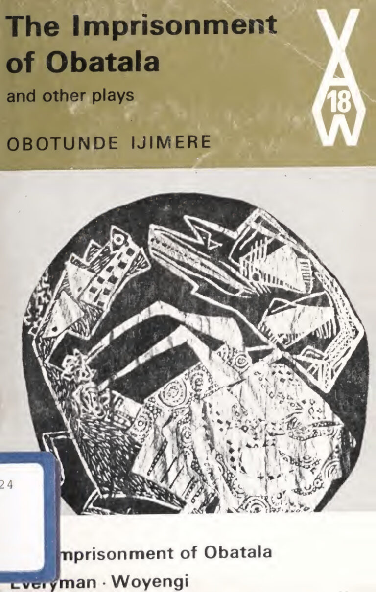 Imprisonment of obatala Obutunde ijimere Kitap Kapağı