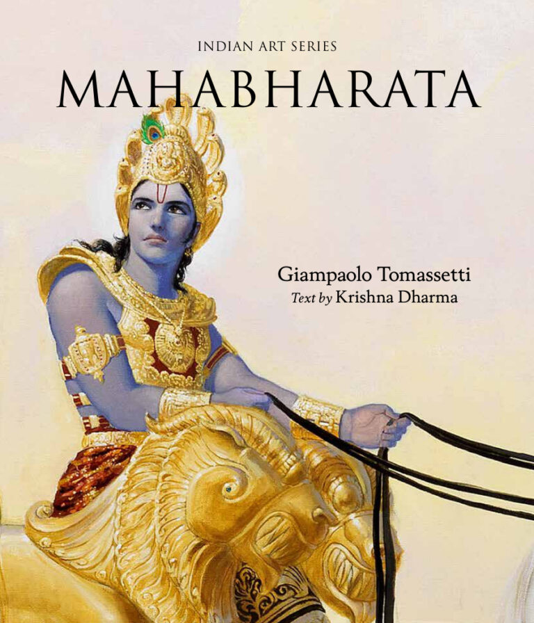 Indian Art Series Mahabharata Giampaolo Tomassetti Kitap Kapağı