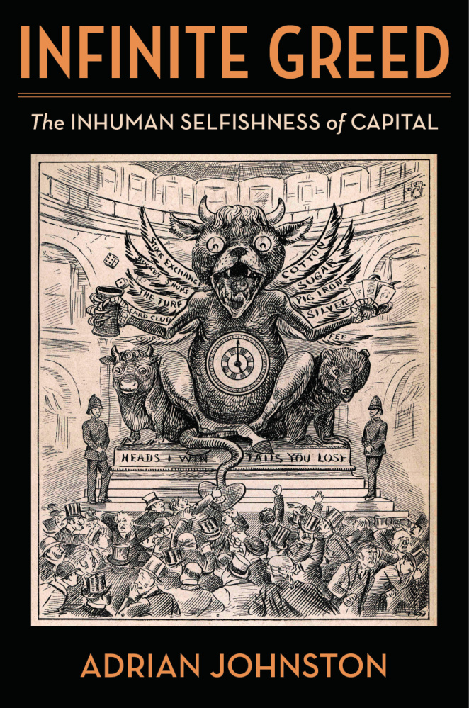 Infinite Greed Adrian Johnston Kitap Kapağı