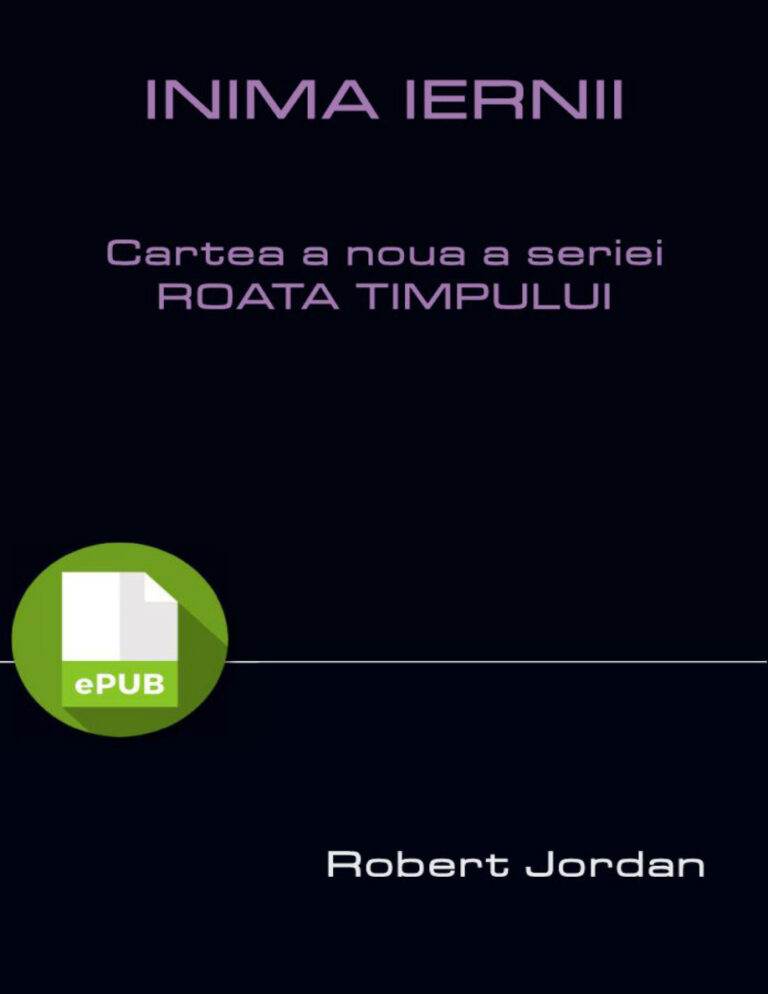 Inima iernii Romanian Edition Robert Jordan Kitap Kapağı