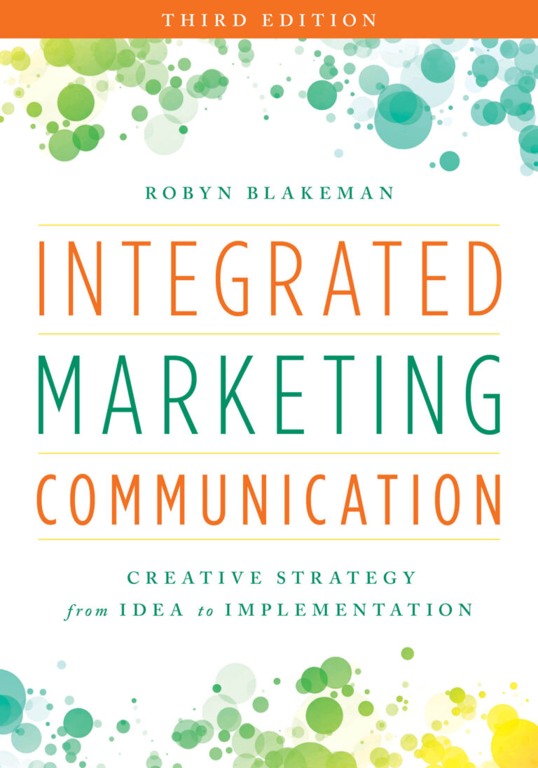 Integrated marketing communication Blakeman R Kitap Kapağı