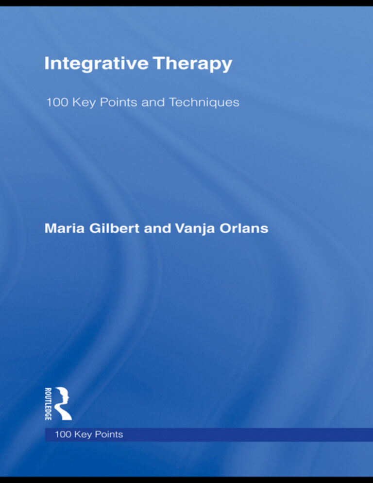 Integrative therapy Maria gilbert Kitap Kapağı
