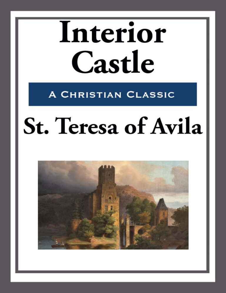 Interior castle St Teresa Avila Kitap Kapağı
