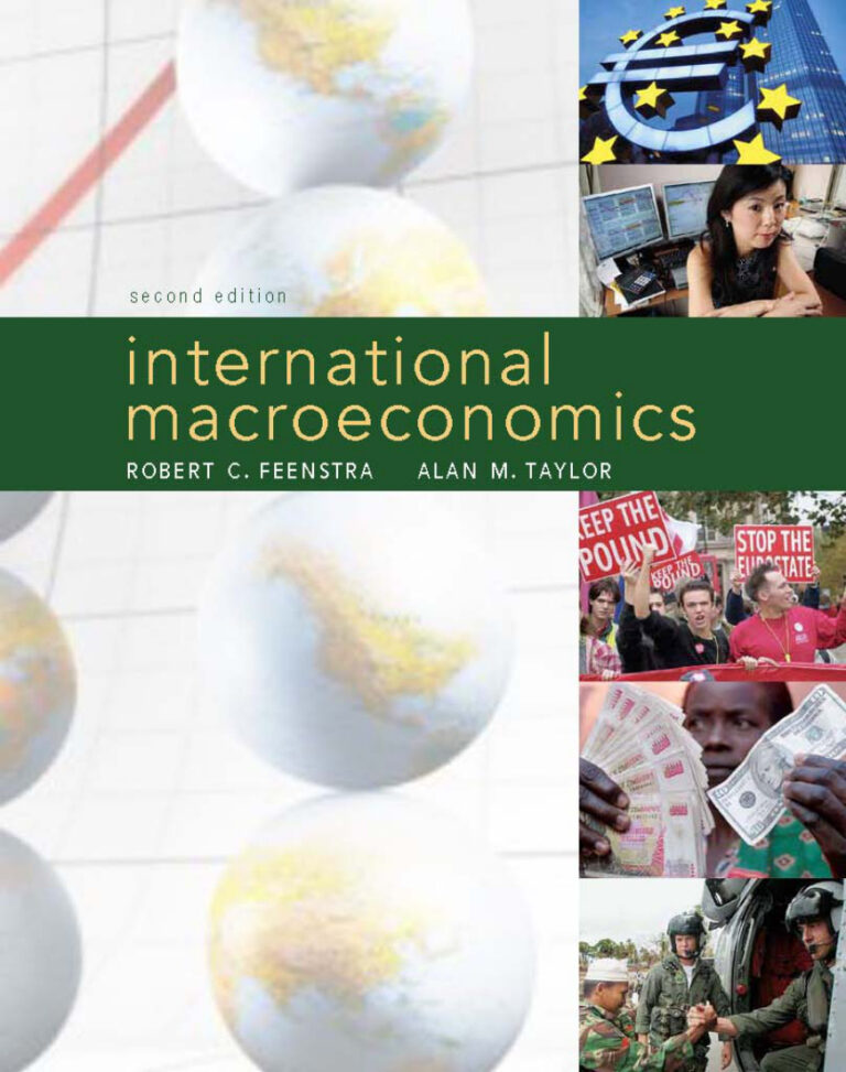 International Macroeconomics Robert C Feenstra Kitap Kapağı