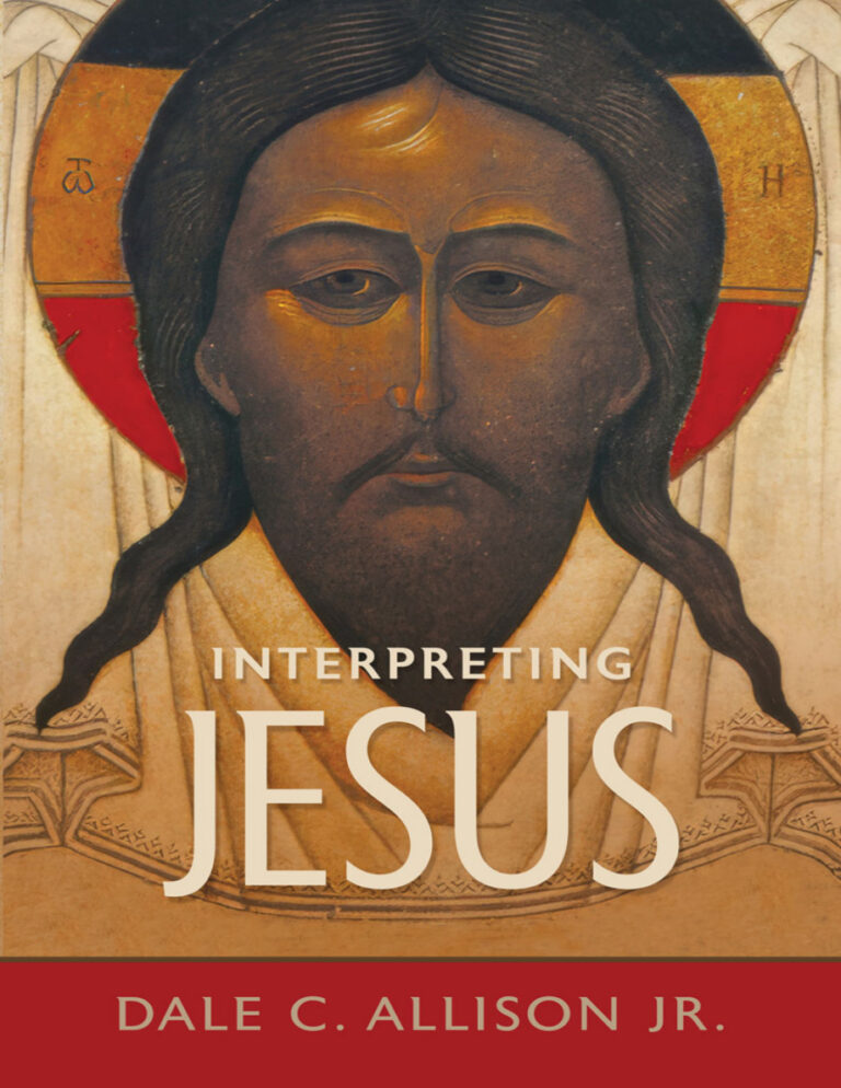 Interpreting Jesus Dale C Allison Kitap Kapağı