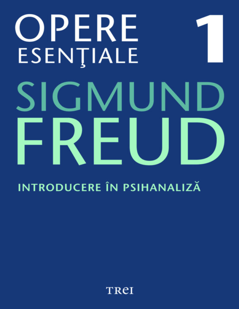 Introducere in Psihanaliza Opere Esentiale Volumul 1 Romanian Edition Sigmund Freud Kitap Kapağı