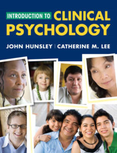 Introduction to Clinical Psychology An Evidence Based Approach John Kitap Kapağı