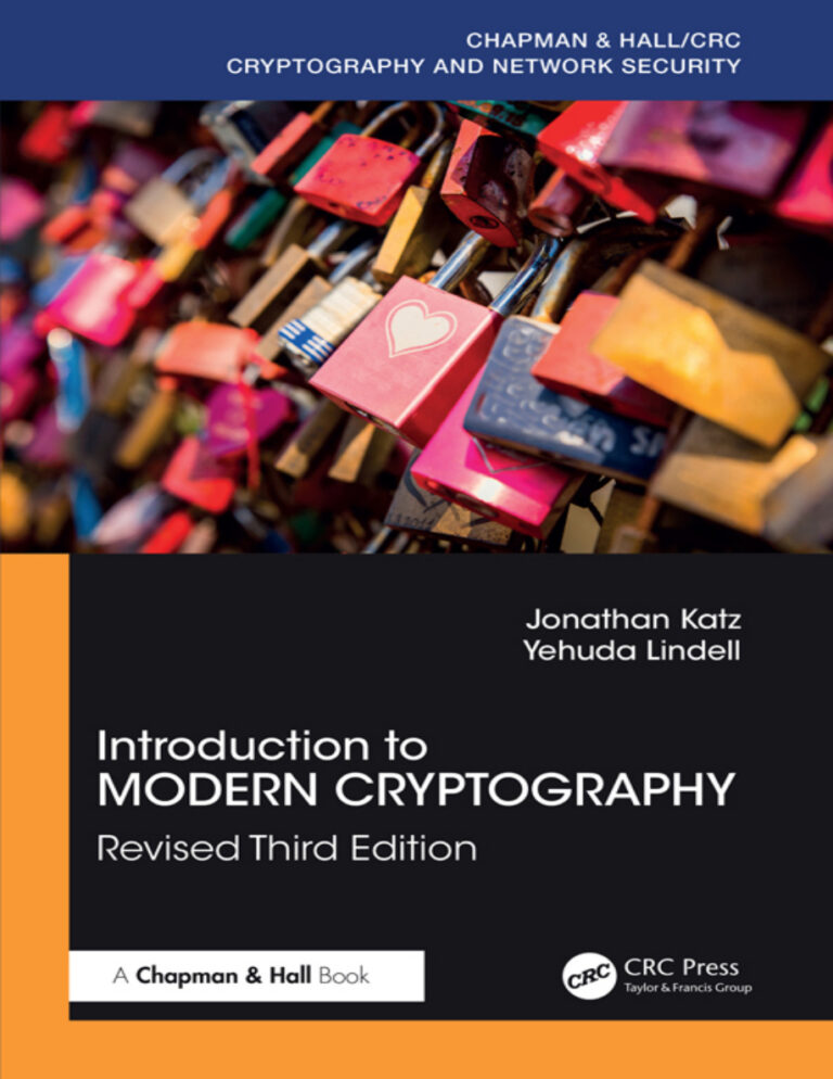 Introduction to Modern Cryptography Rev 3E Jonathan Katz Kitap Kapağı