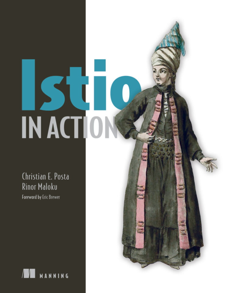 Istio in Action Christian E Posta, Rinor Maloku Manning, 2022 Kitap Kapağı