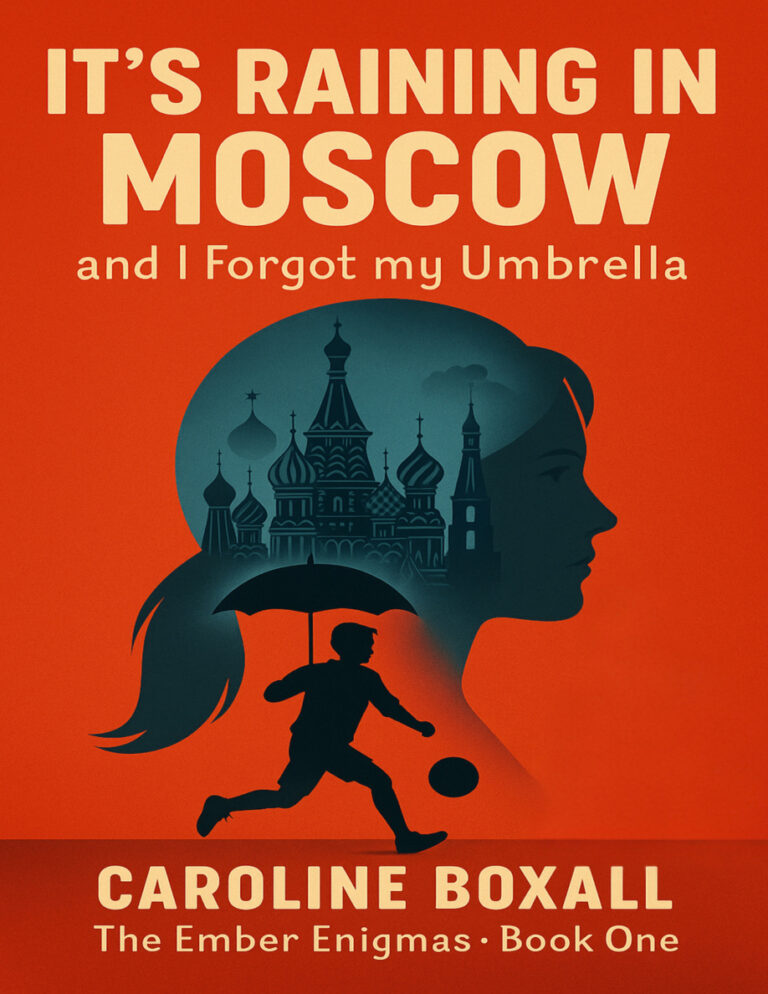 Its Raining in Moscow and I Forgot my Umbrella Caroline Boxall Kitap Kapağı