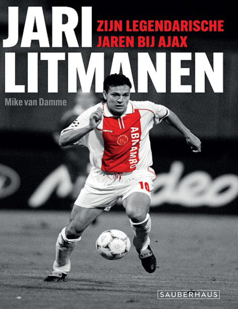 Jari Litmanen Dutch Edition Mike van Damme Kitap Kapağı