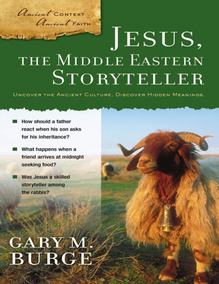 Jesus the middle eastern storyteller Gary M Burge Kitap Kapağı