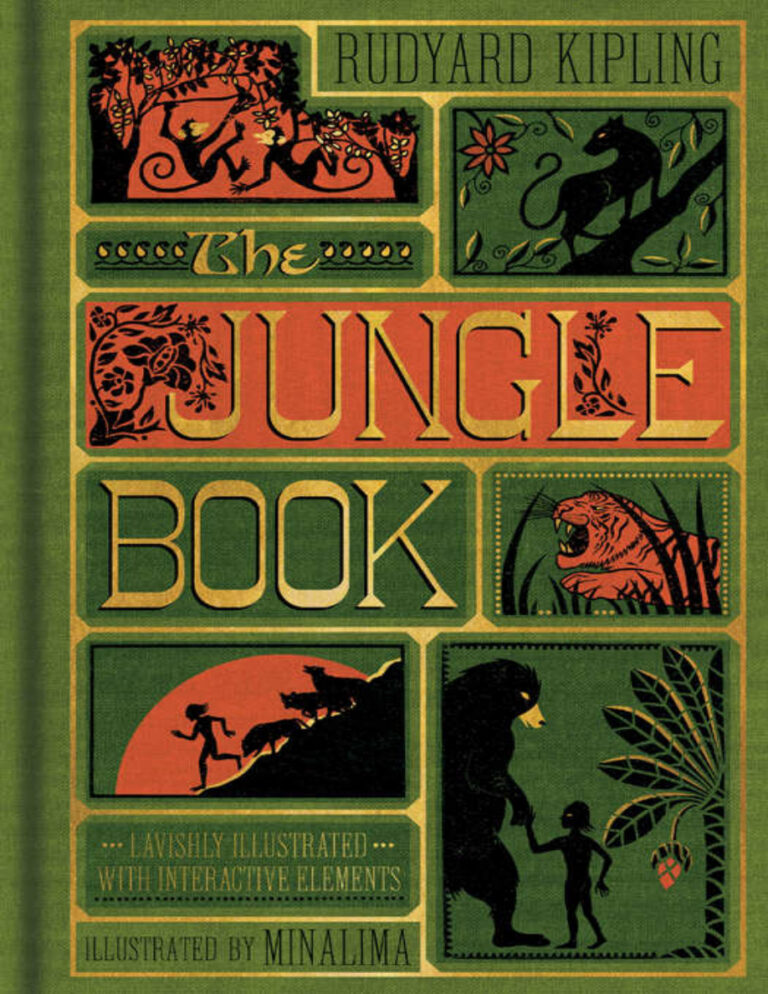 Jungle Book MinaLima Kitap Kapağı