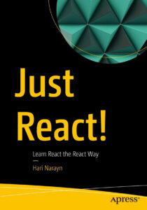 Just React Learn React the React Way Hari Narayn z lib org Kitap Kapağı