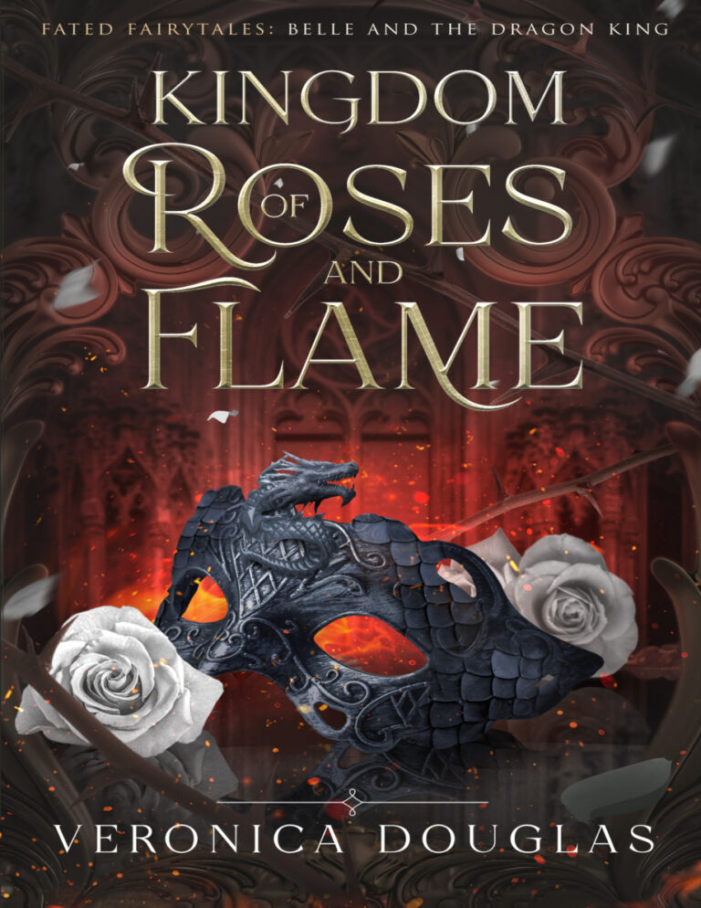 Kingdom of roses and flame Veronica douglas Kitap Kapağı