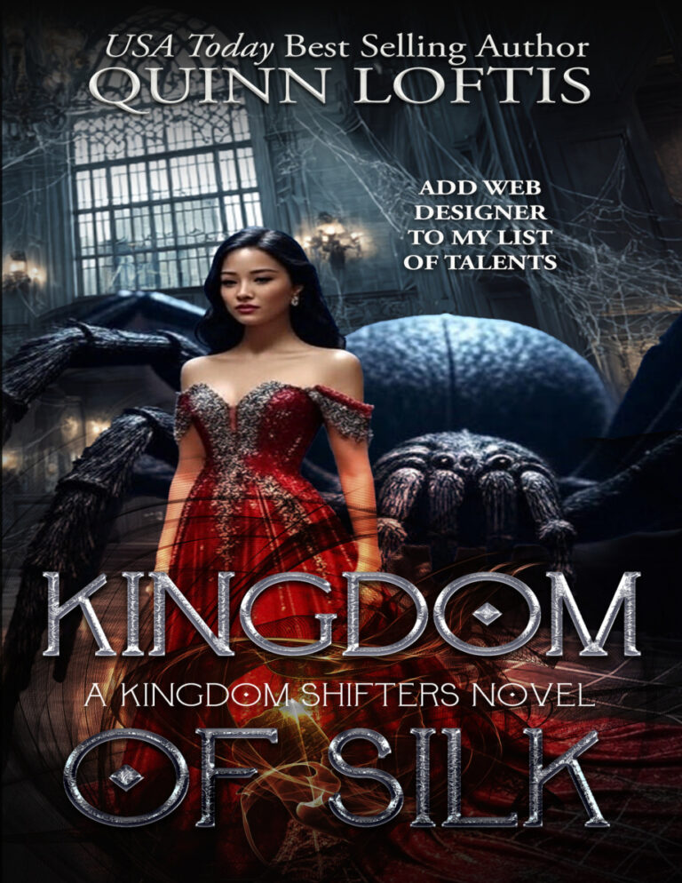 Kingdom of silk Quinn loftis Kitap Kapağı