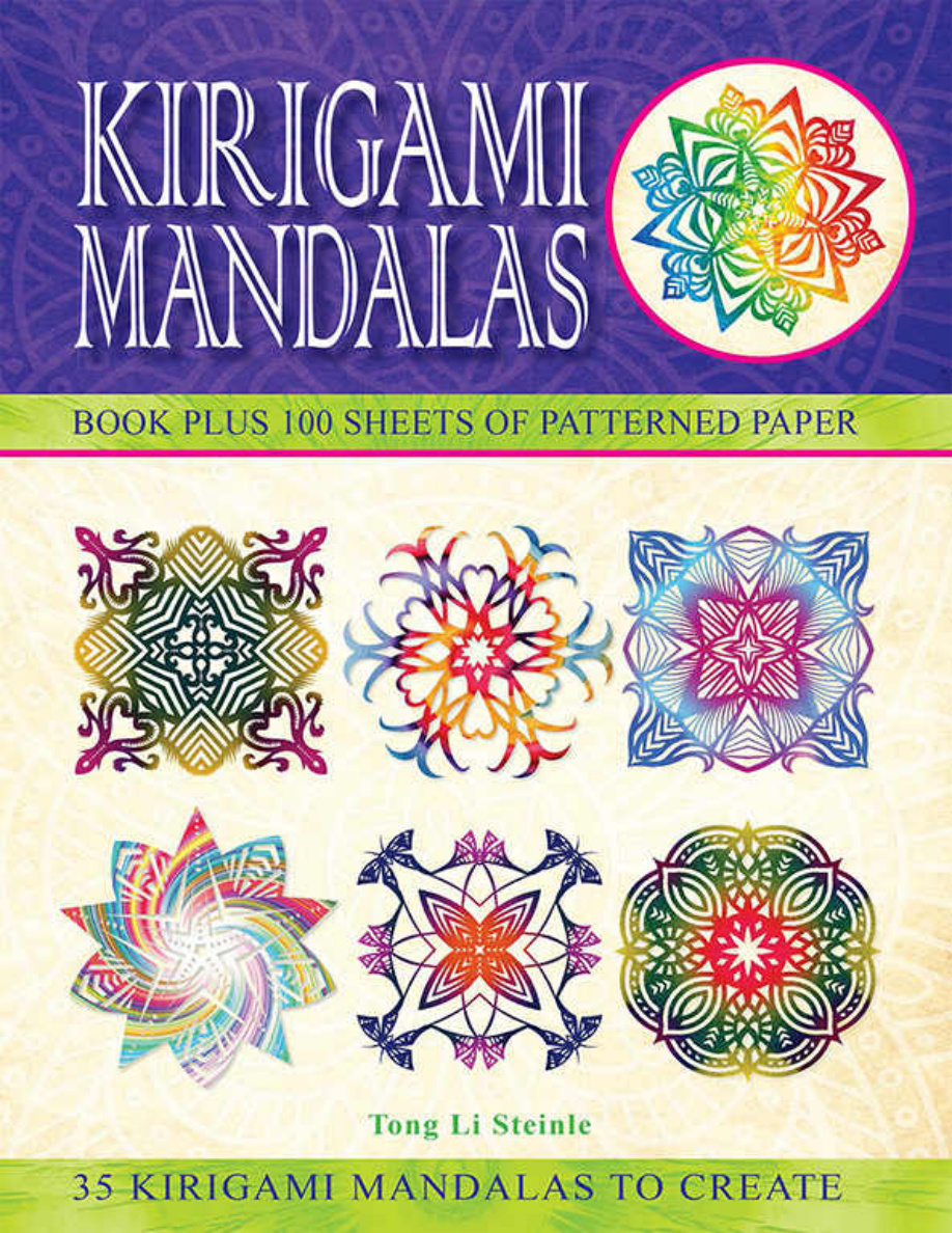 Kirigami Mandalas Tong Le Steinle Kitap Kapağı