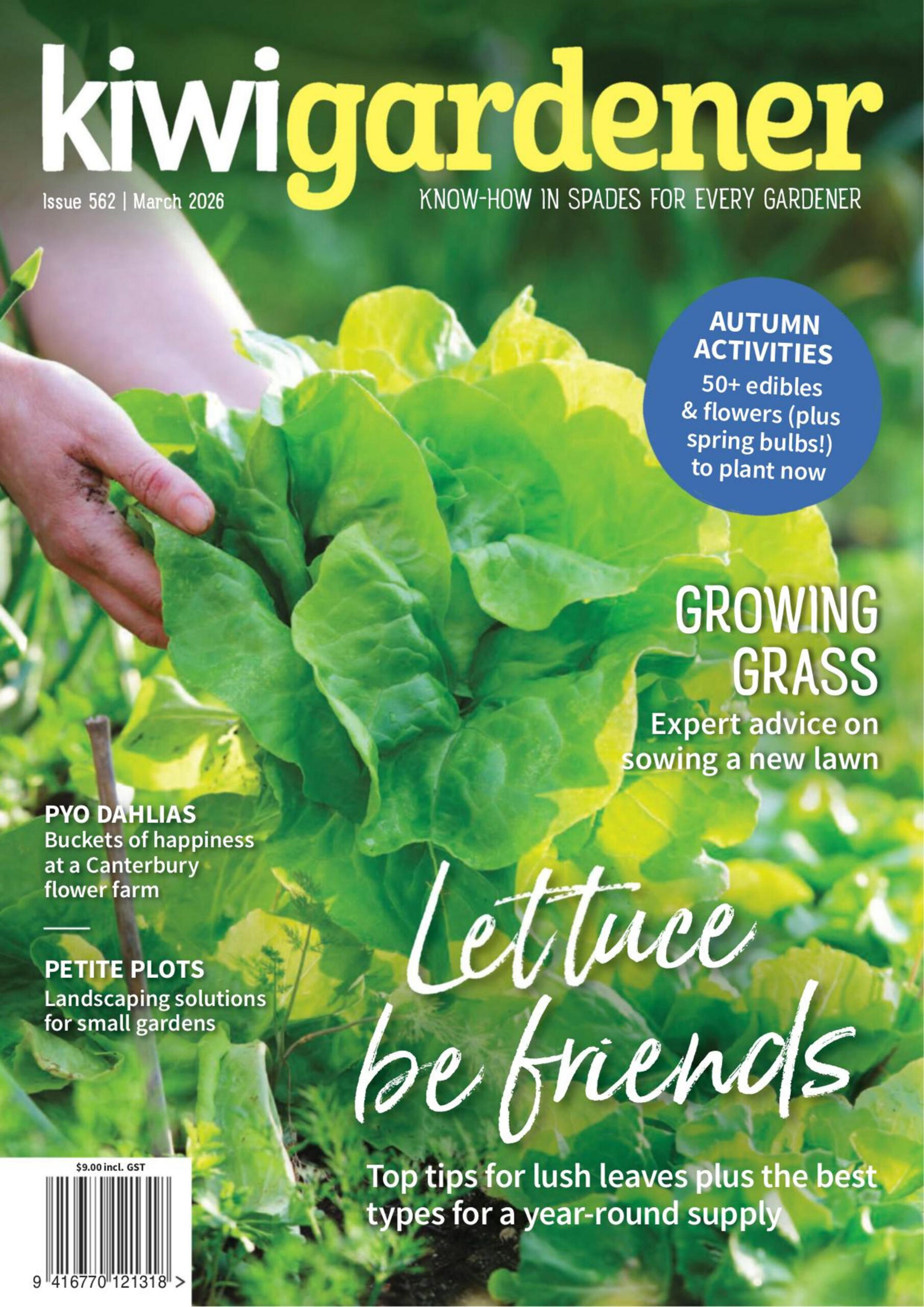 Kiwi Gardener Issue 562 March 2026 Kiwi Gardener Kitap Kapağı