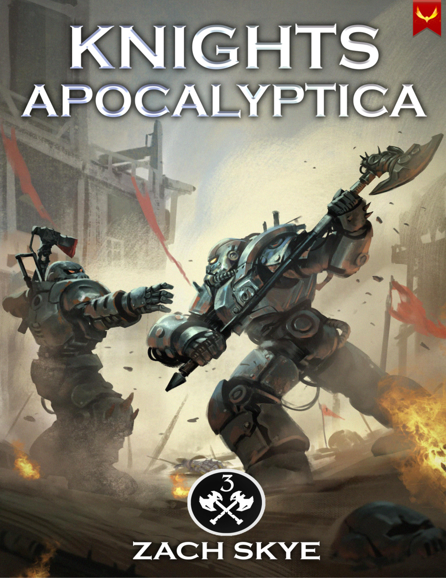 Knights Apocalyptica 3 Zach Skye Kitap Kapağı