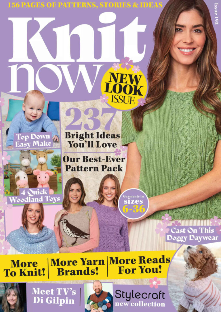 Knit Now Issue 193 2026 Knit Now Kitap Kapağı