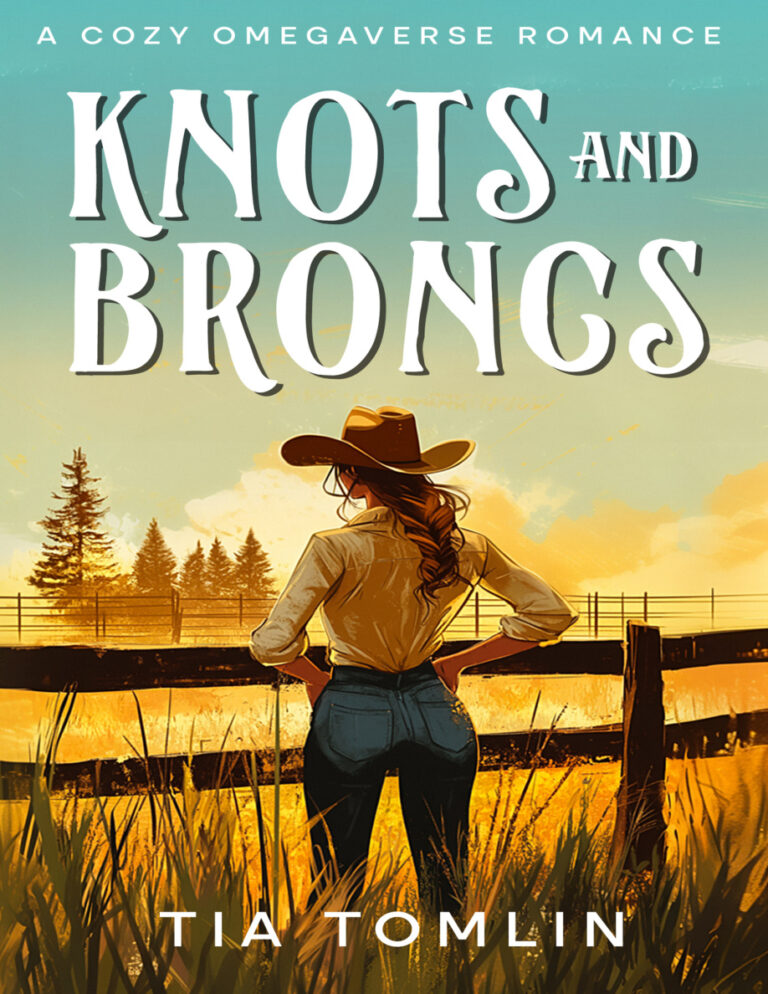 Knots and Broncs Tia tomlin Kitap Kapağı