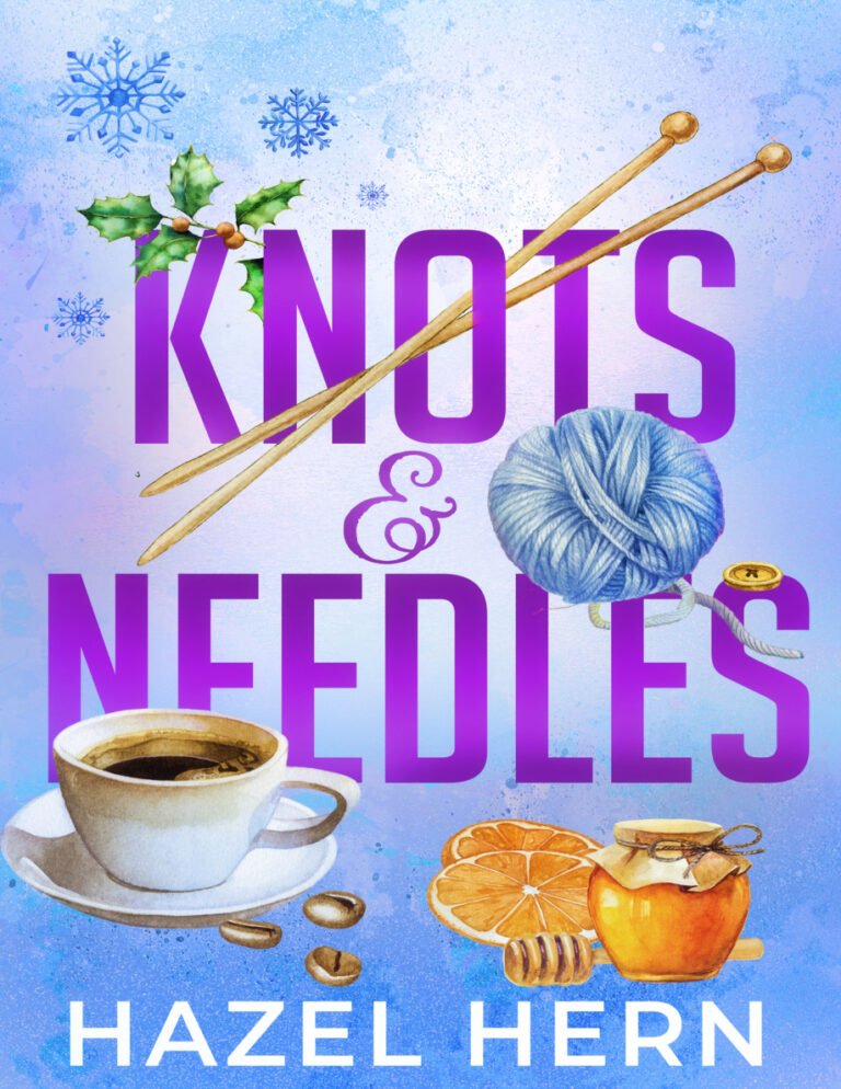 Knots and Needles A Cozy Omegaverse Romance Hazel Hern Kitap Kapağı