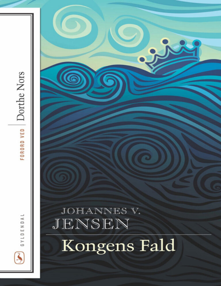 Kongens fald Johannes V Jensen Kitap Kapağı