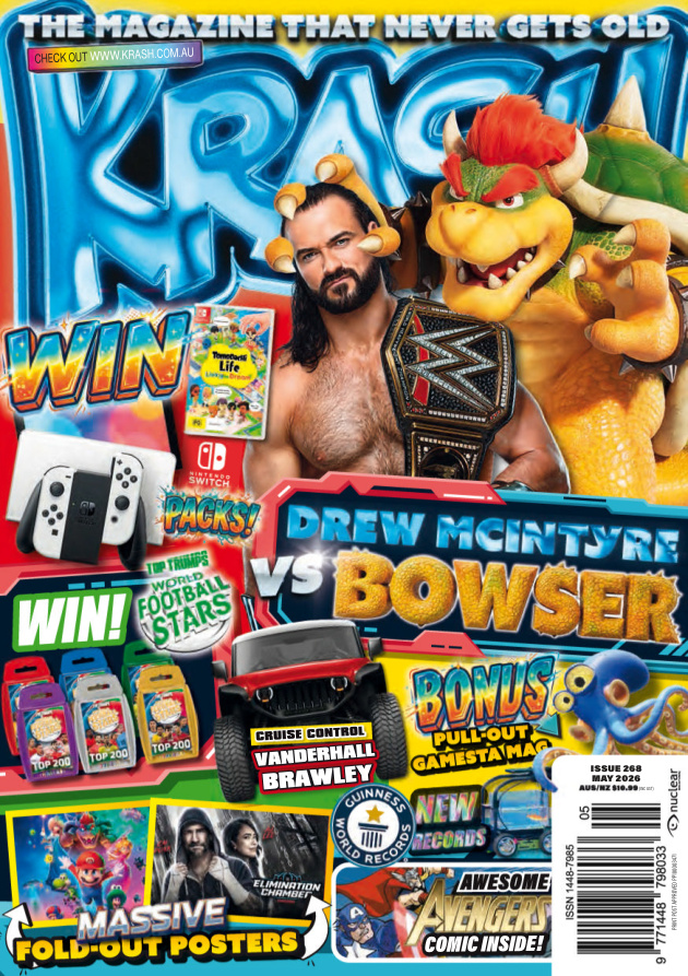 Krash Issue 268 May 2026 Krash Kitap Kapağı
