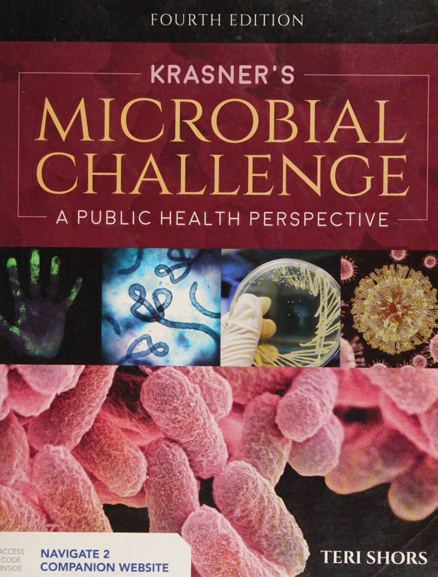 Krasners Microbial Challenge A Public Health Perspective 4th Edition Teri Shors Kitap Kapağı