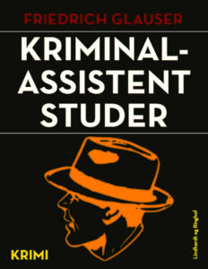 Kriminalassistent Studer Danish Edition Friedrich Glauser Kitap Kapağı