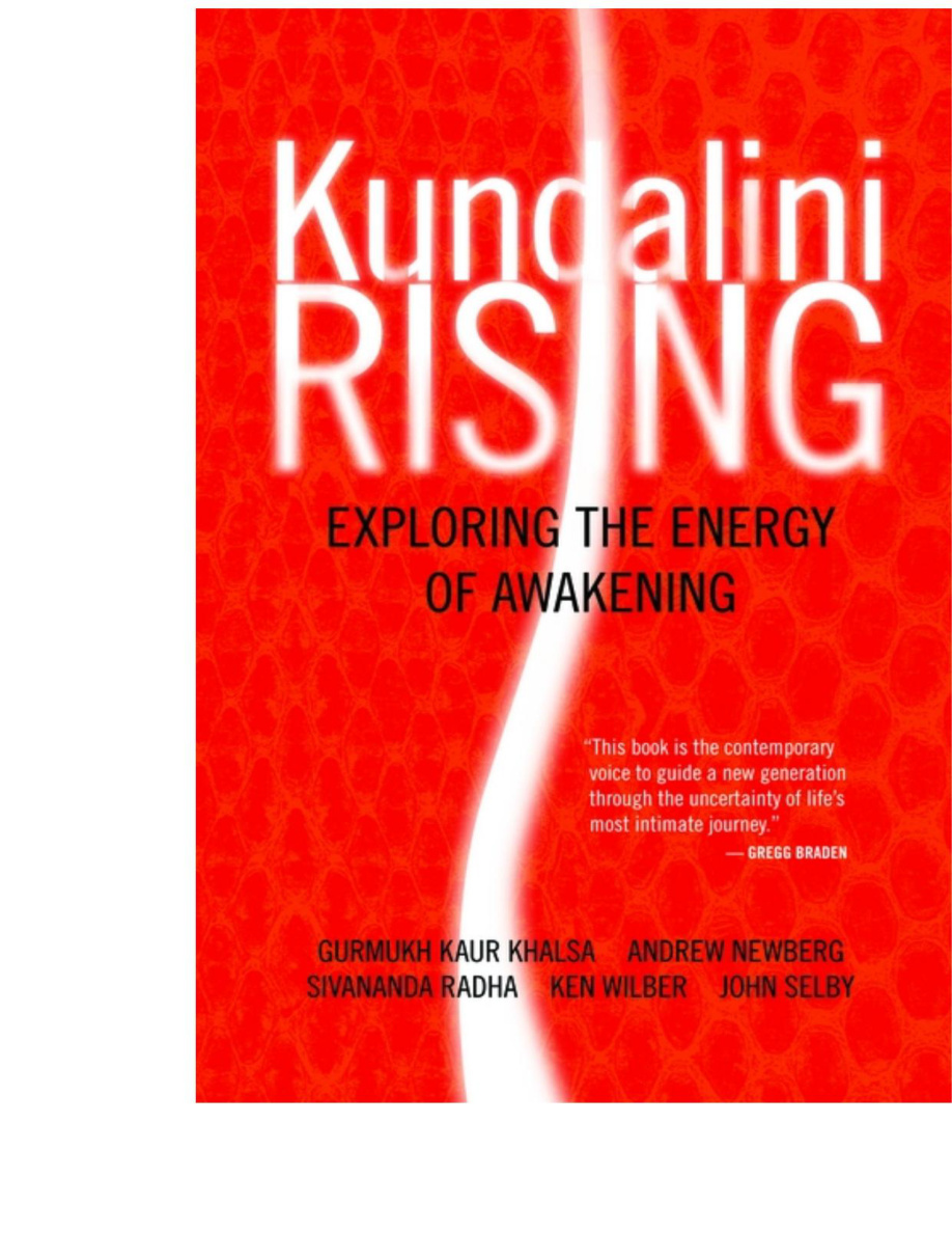 Kundalini Rising Gurmukh Kaur Khalsa Kitap Kapağı